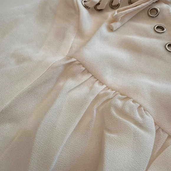 After Market- Blouse-Ribbon- Romantic-Fairy-Renaissance- Sheer- Women's- S - Picture 7 of 16